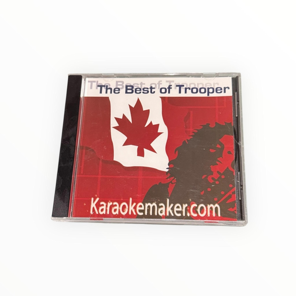 Trooper CD+G The Best Of Trooper Karaoke Album Rock OM Red
